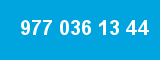 977 036 13 44 977 036 13 44